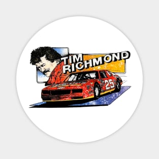 80s Tim Richmond Racing Magnet